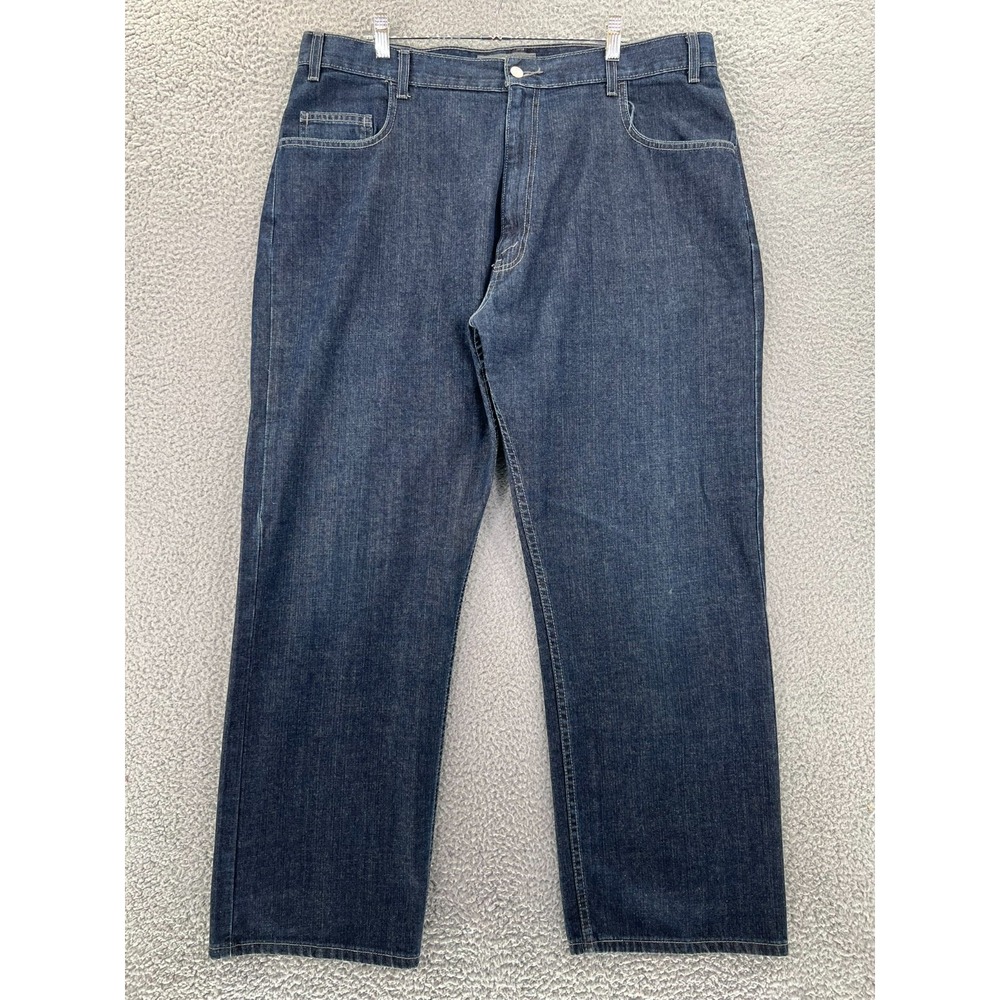 VINTAGE Levis SILVER TAB Jeans 40x30.5 Blue Loose Fit Baggy Wide Leg USA 90s